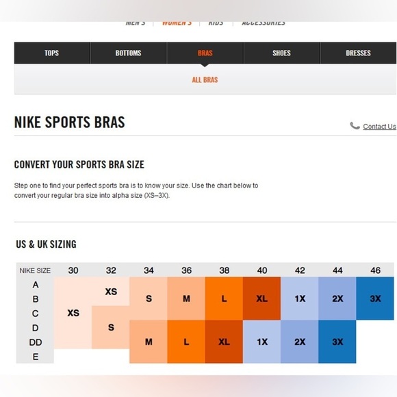 Nike Black Sports Bra - Picture 10 of 12